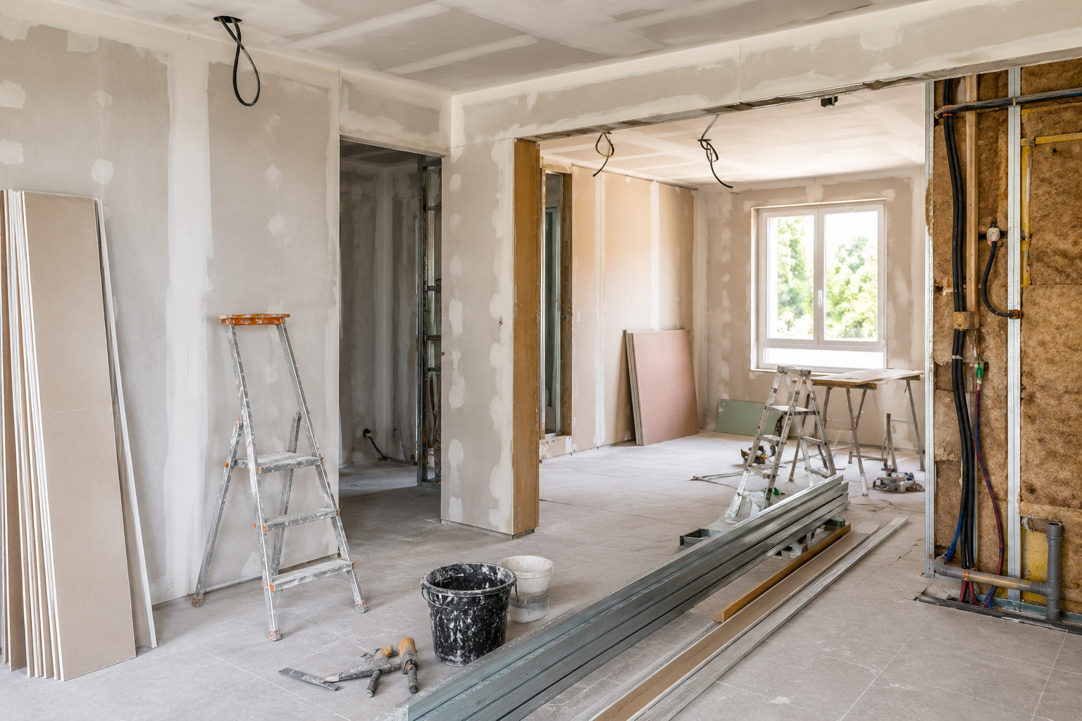 Rénovation intérieure et agrandissement - photo 1
